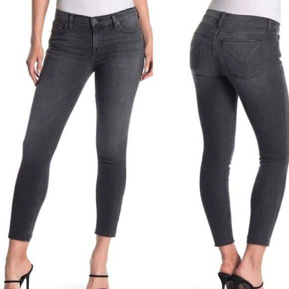 Hudson Jeans Denim - Hudson Krista super skinny mid rise grey jeans size 28